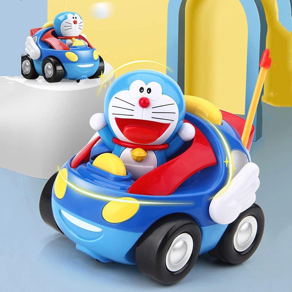 Coche de Control Remoto Doraemon RC Recargable para Niños 1-6 Años