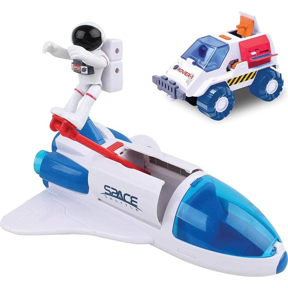 Juguete Transbordador Espacial Astro Venture con Rover y 2 Astronautas