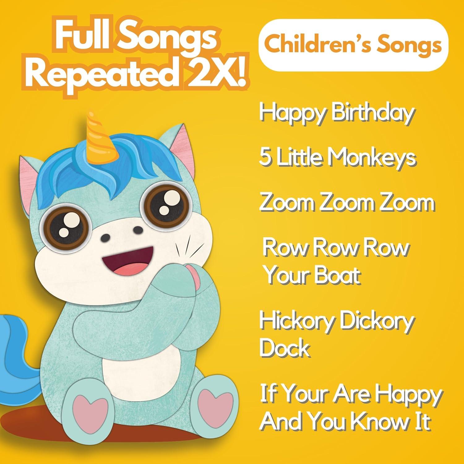 Libro Musical Interactivo Happy Little Bear para Niños 1-3 Años