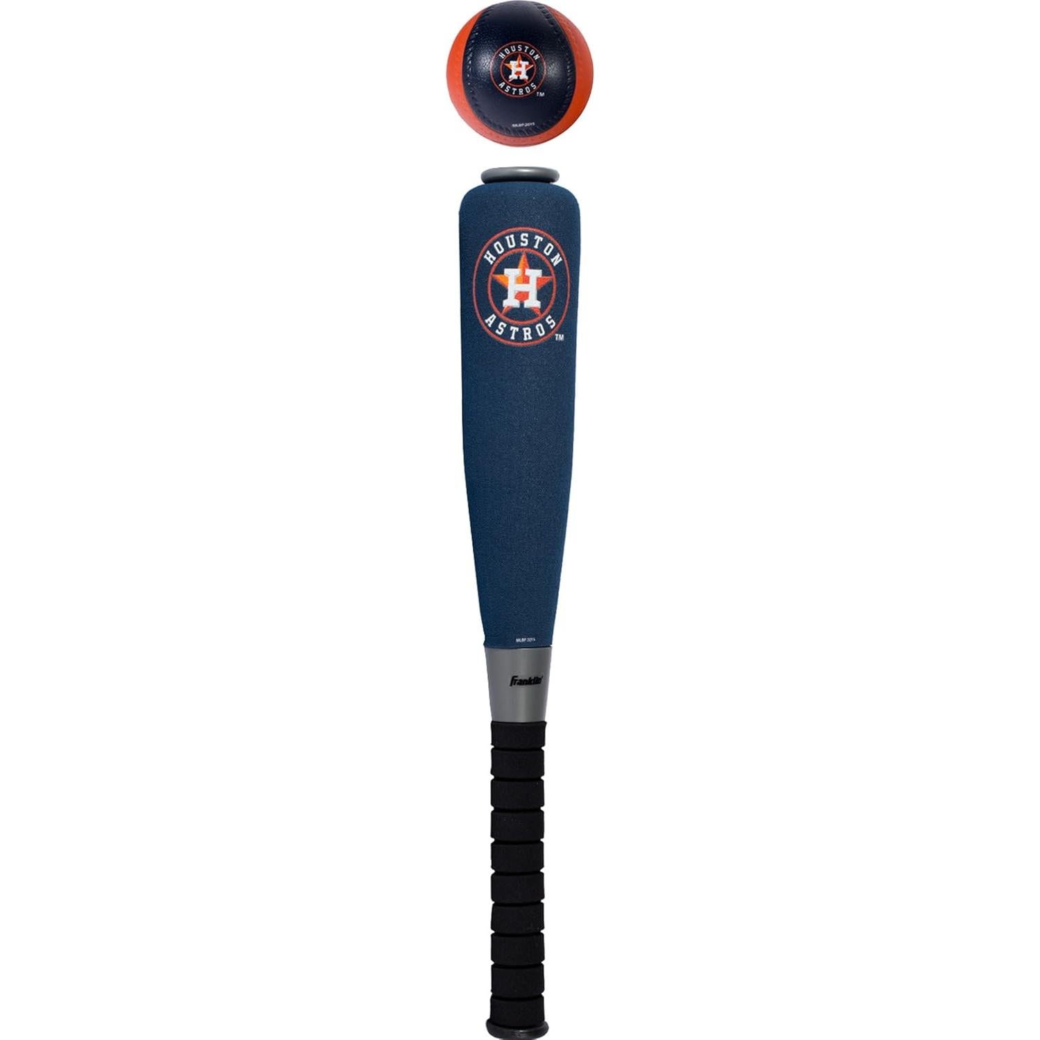 Conjunto de bate y pelota de béisbol Franklin Sports Astros 21"