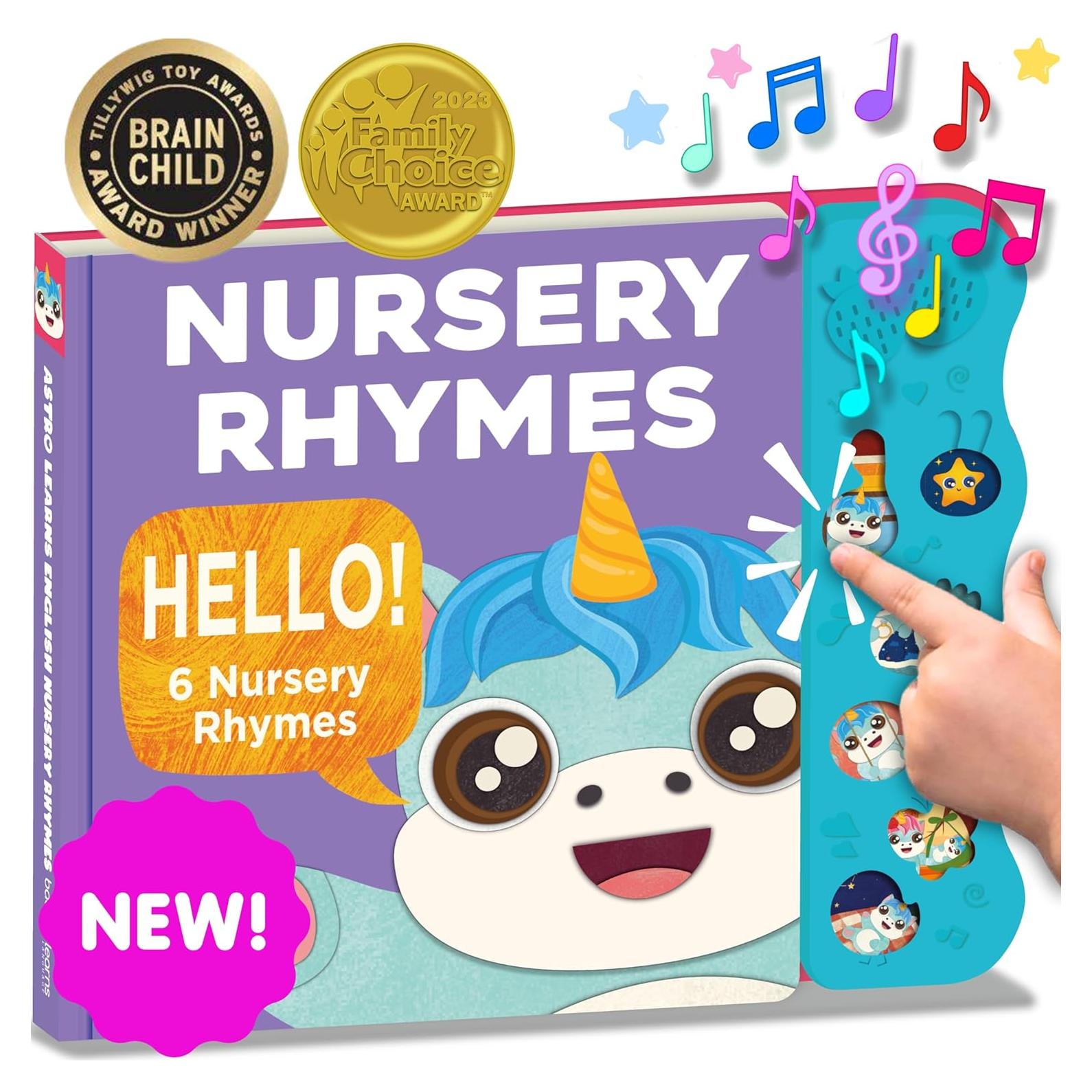 Libro Musical Interactivo Happy Little Bear Cub - Rimas Infantiles