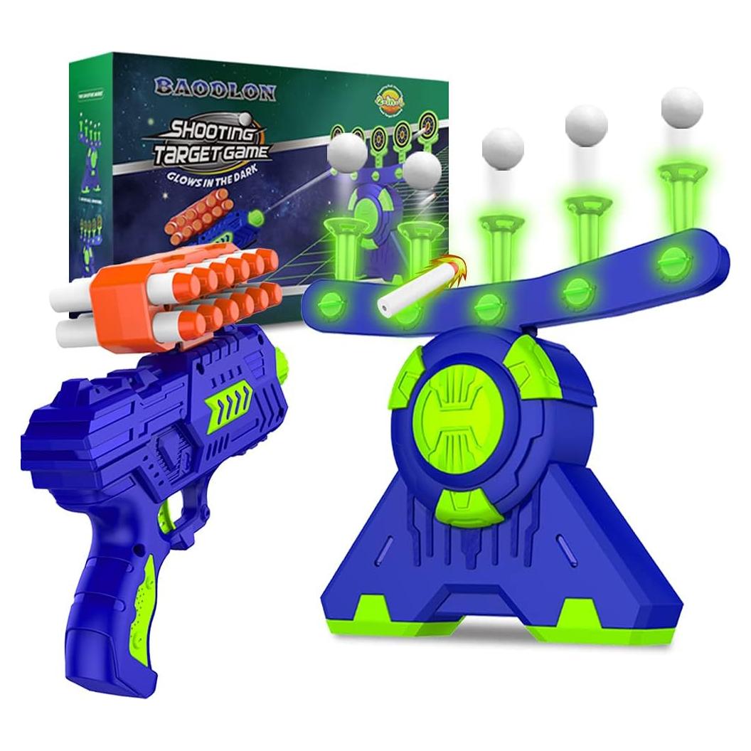 Juguete de Tiro BAODLON con Objetivos Flotantes y Dardos