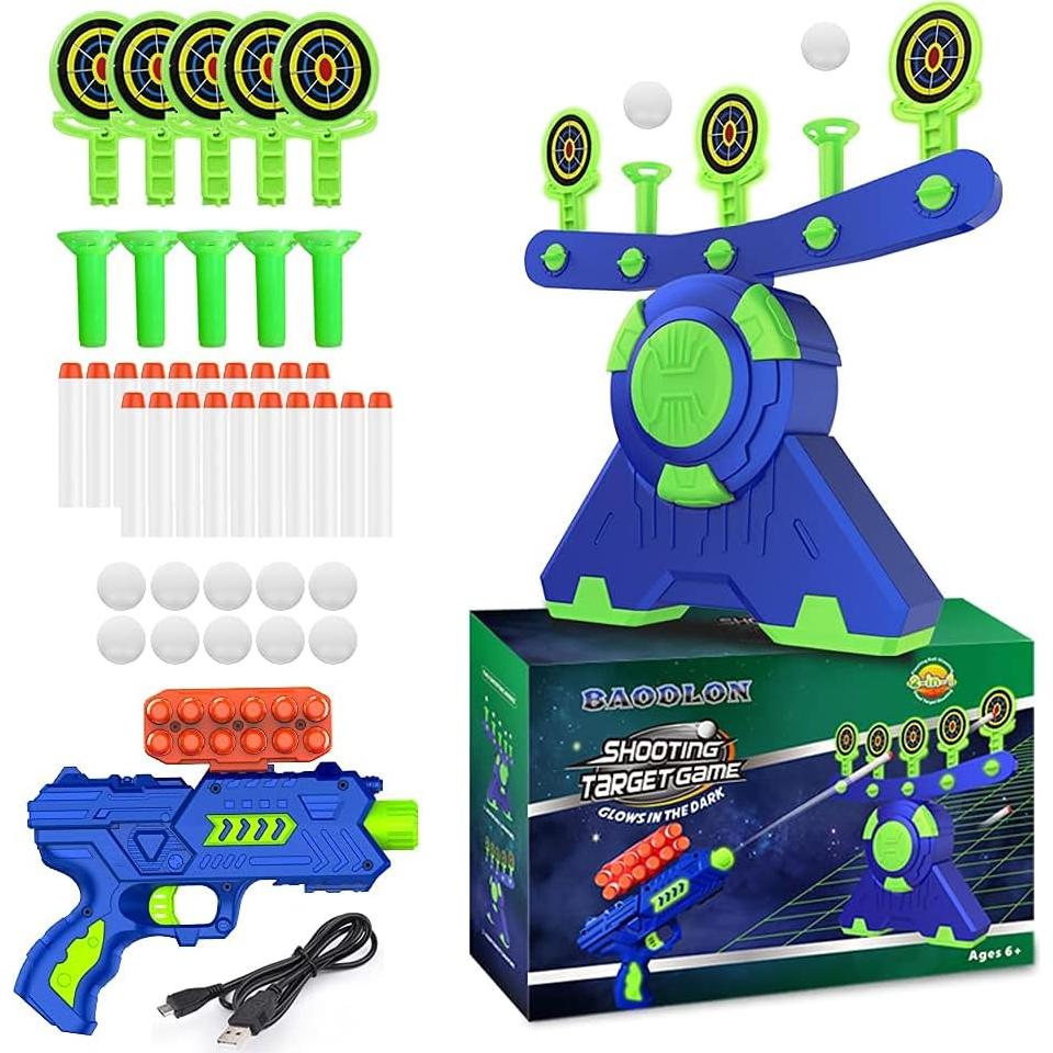 Juguete de Tiro BAODLON con Objetivos Flotantes y Dardos