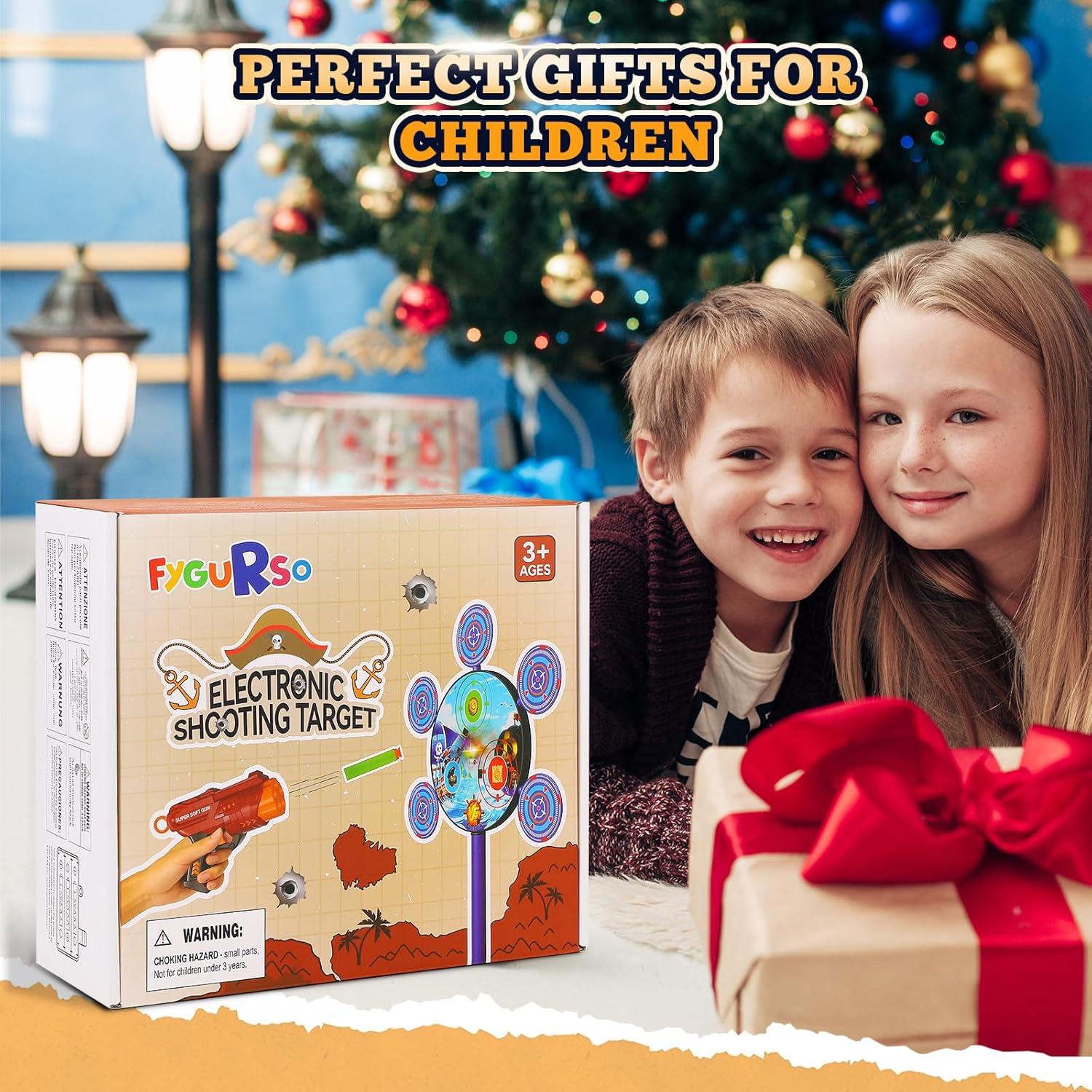 Juego de Tiro Temático Pirata FYGURSO con 2 Pistolas y 40 Dardos