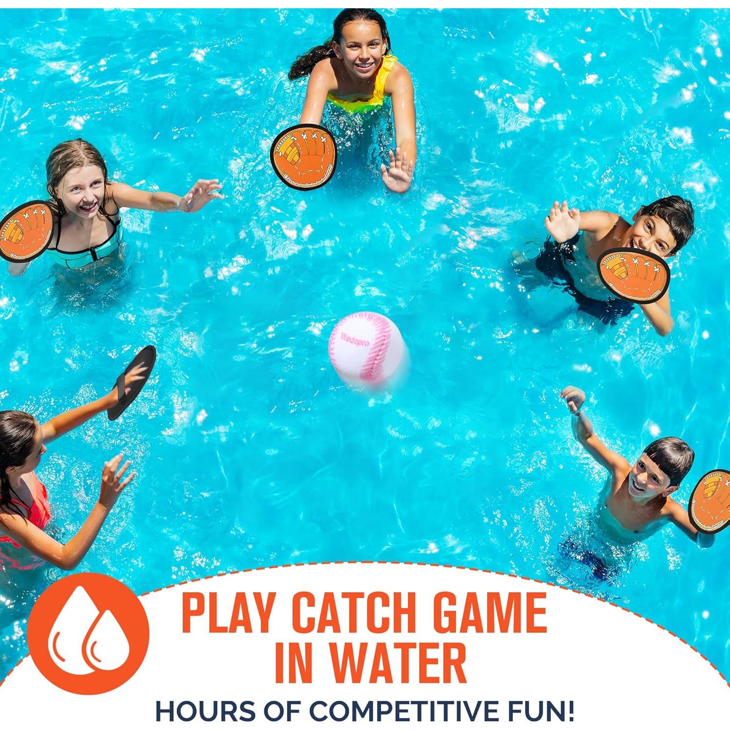 Juego de Lanzar y Atrapar Wedopro - 4 Piezas para Niños 3-12 Años