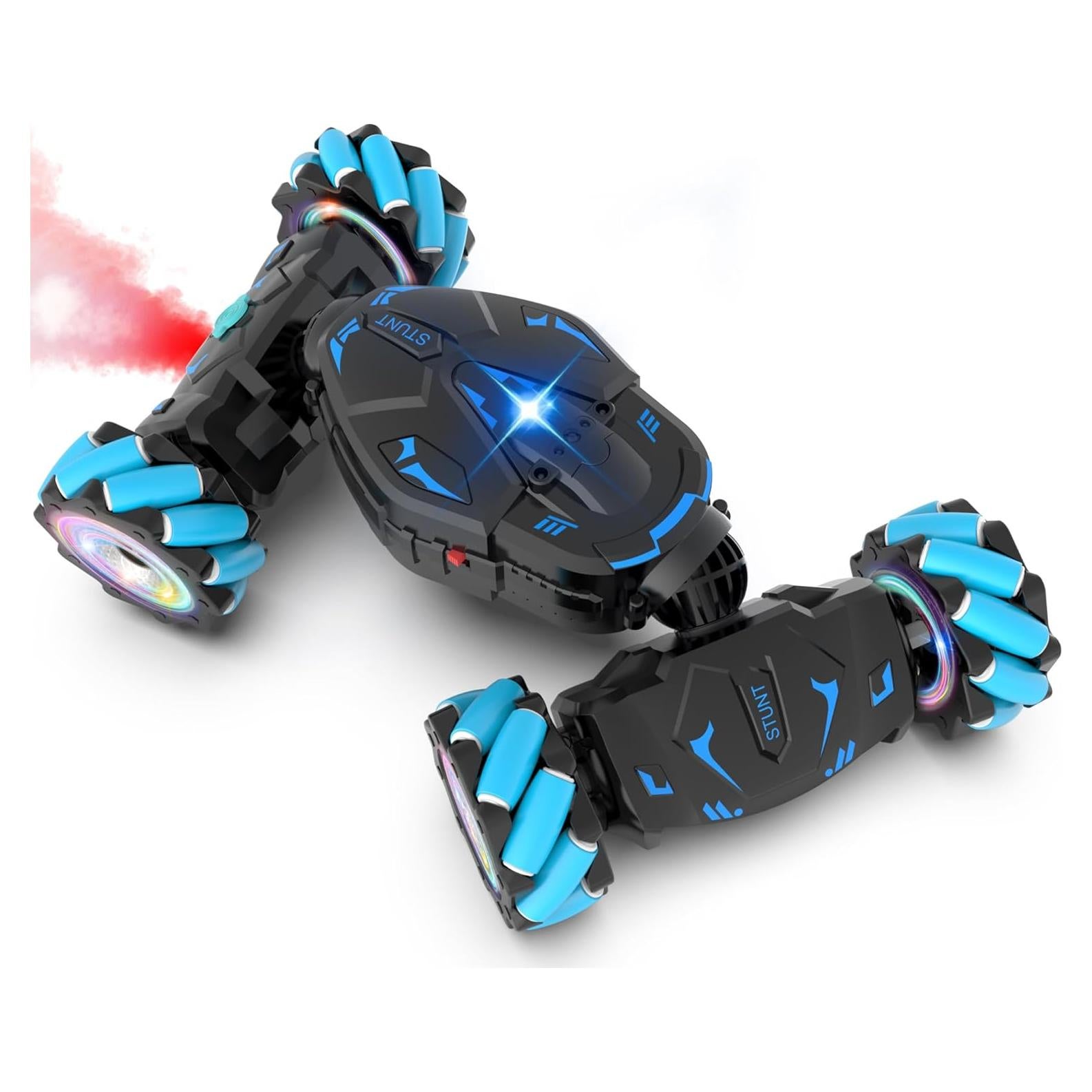 Coche Acrobático RC Vmiya 360° Rotación 4WD Luces y Música