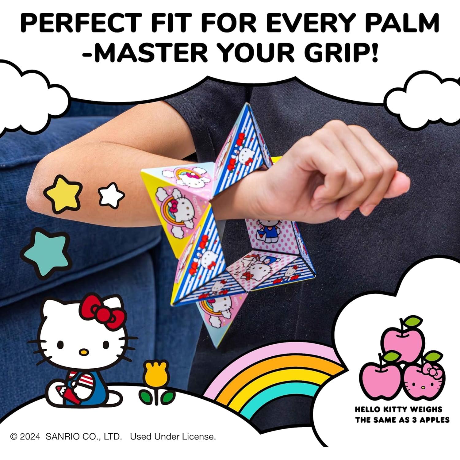 Cubo Magnético Antiestrés Hello Kitty - Shashibo Arcoíris