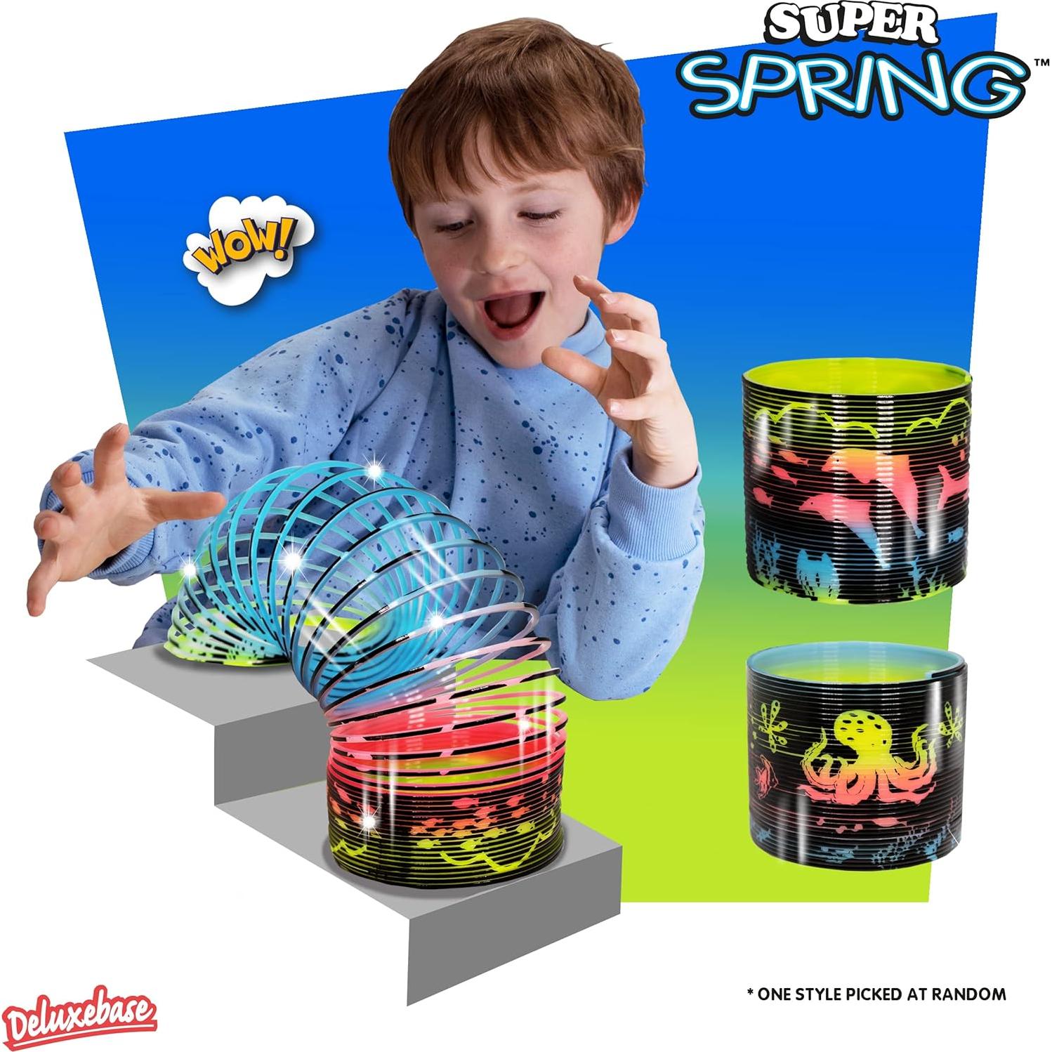 Juguete de resorte fidget Océano Deluxebase 6.35 cm