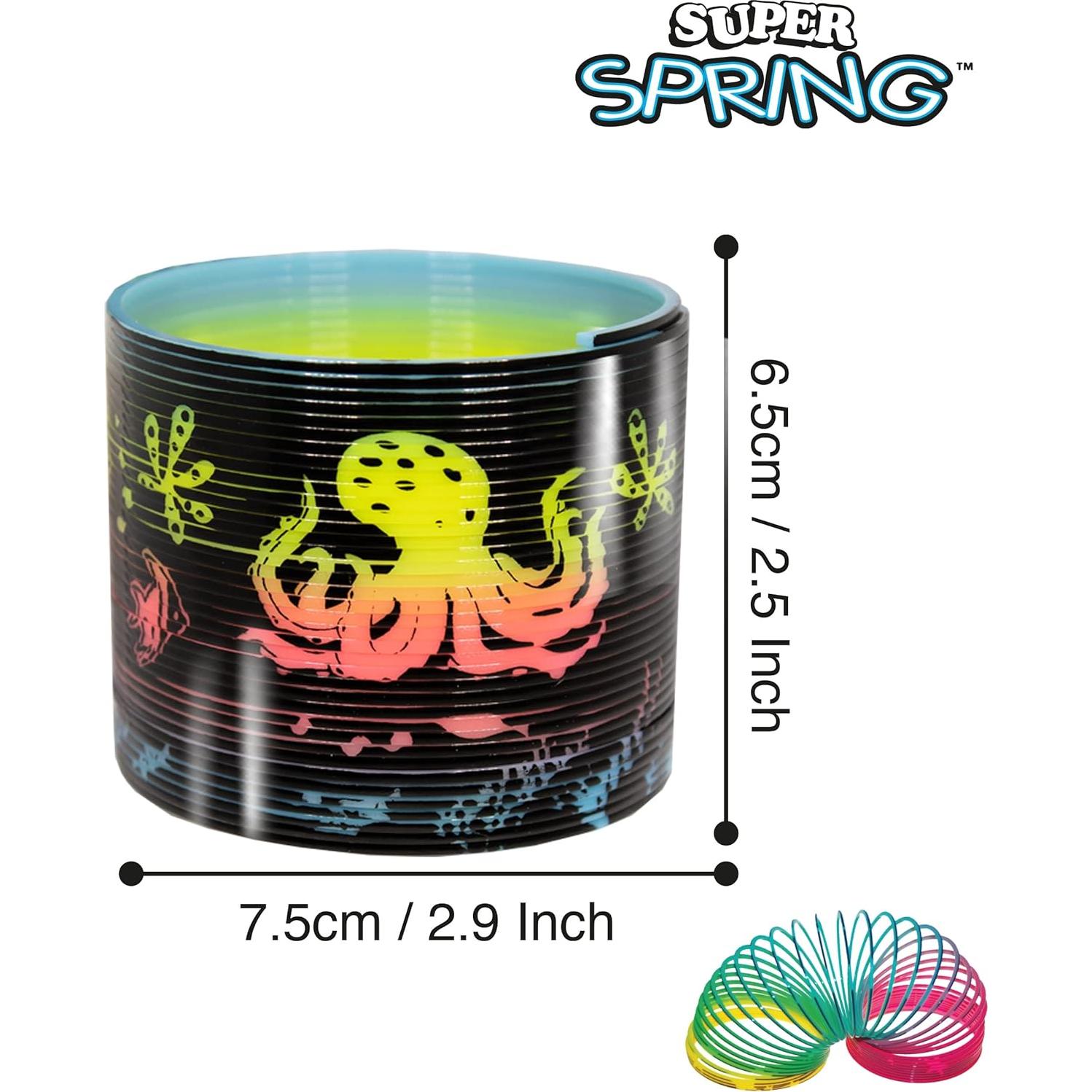 Juguete de resorte fidget Océano Deluxebase 6.35 cm