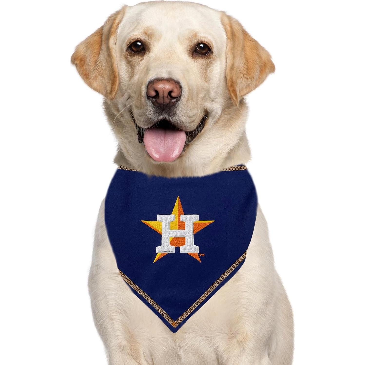 Bufanda para Perro y Gato Pets First Houston Astros Grande