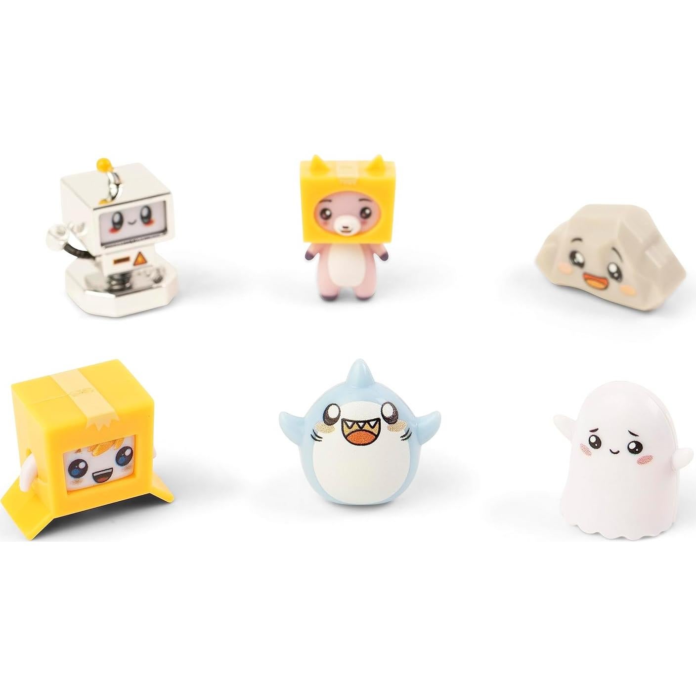 Figuras Micro Misteriosas LankyBox - Paquete de 6 - Serie 1