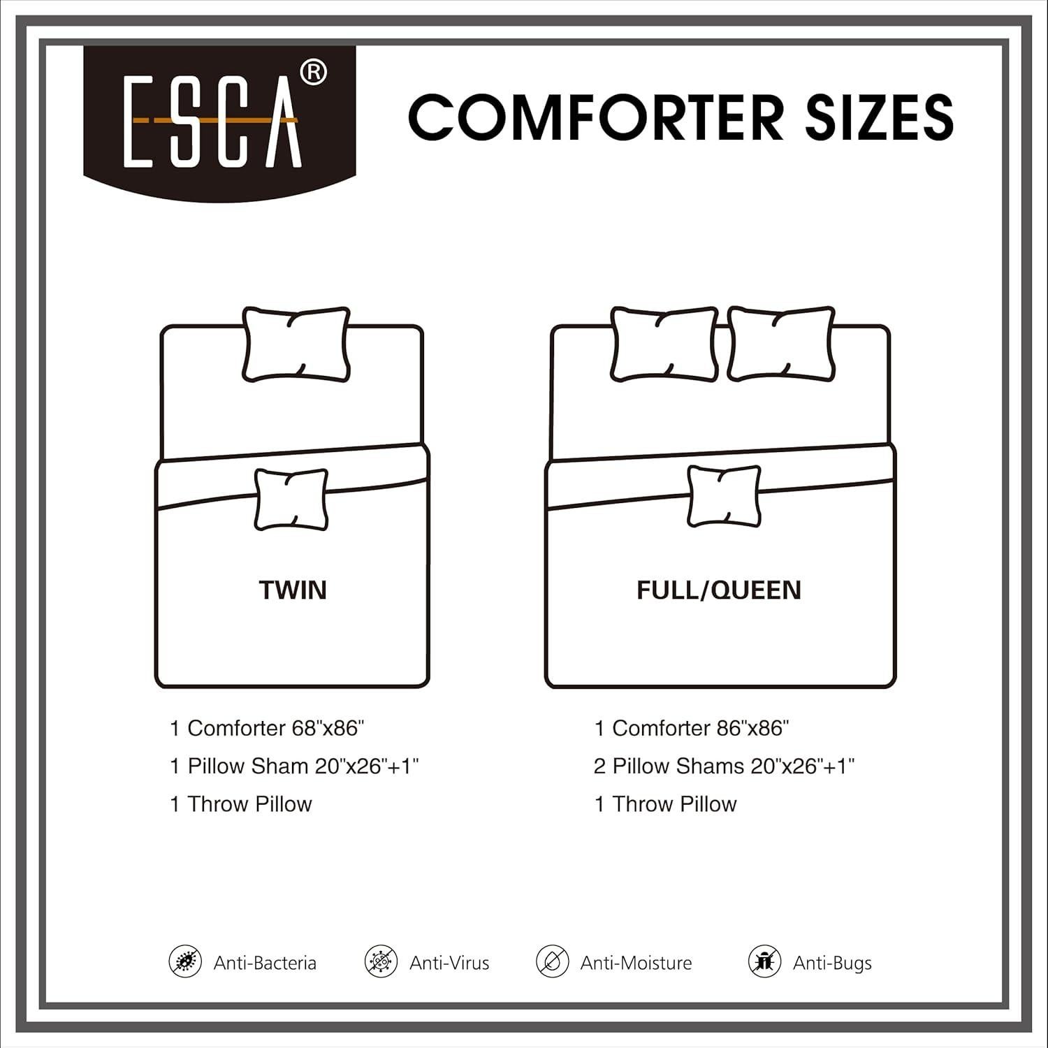 Conjunto de Edredón ESCA Astro Kids Full/Queen 4 Piezas