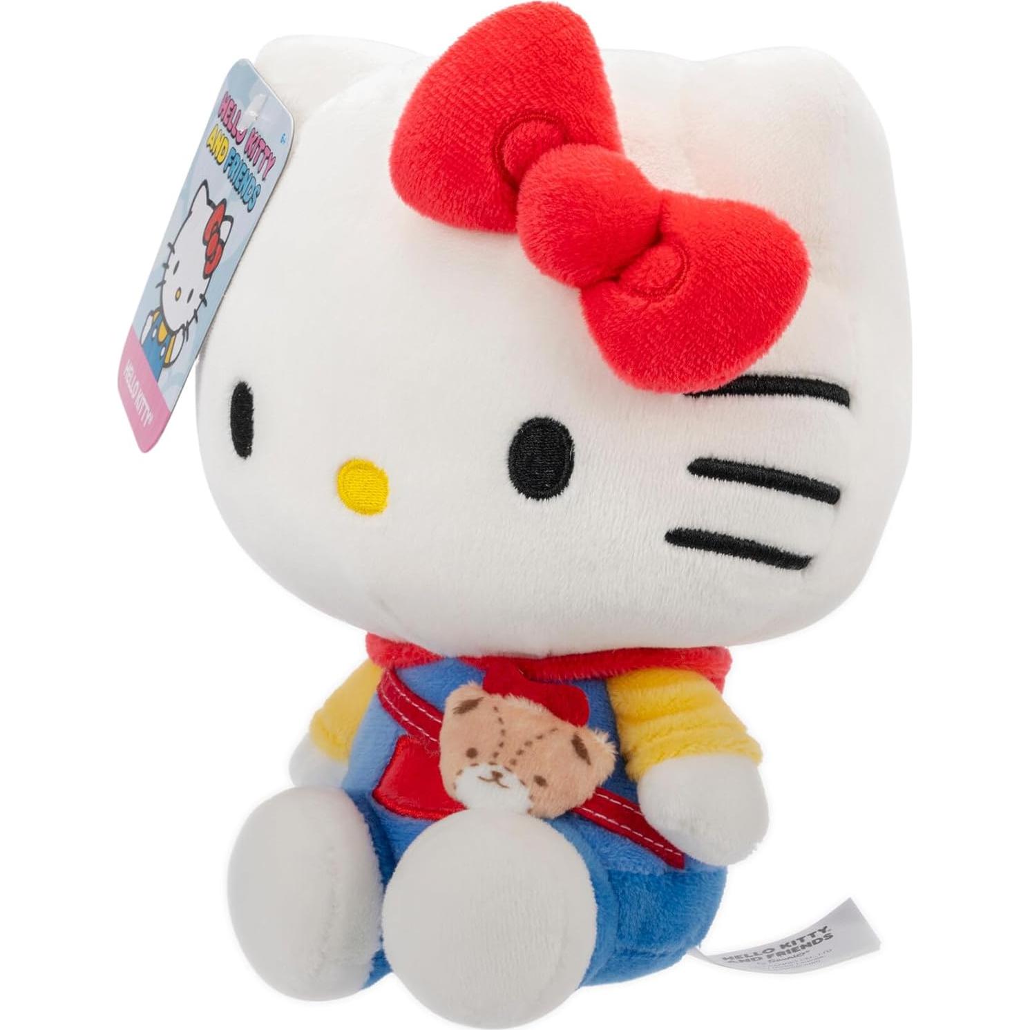 Peluche Hello Kitty con Sudadera y Tiny Chum - Jazwares