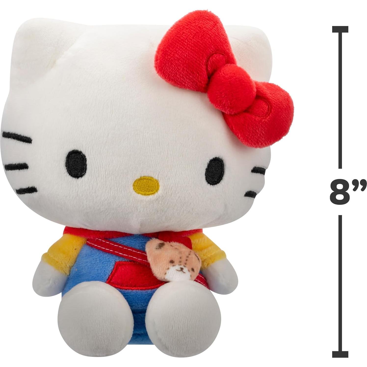 Peluche Hello Kitty con Sudadera y Tiny Chum - Jazwares