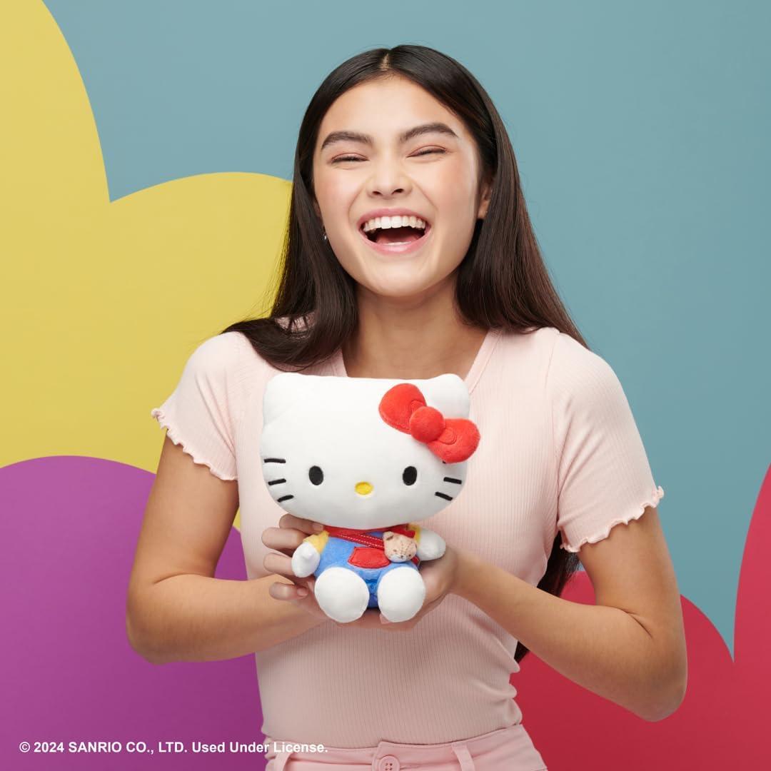 Peluche Hello Kitty con Sudadera y Tiny Chum - Jazwares