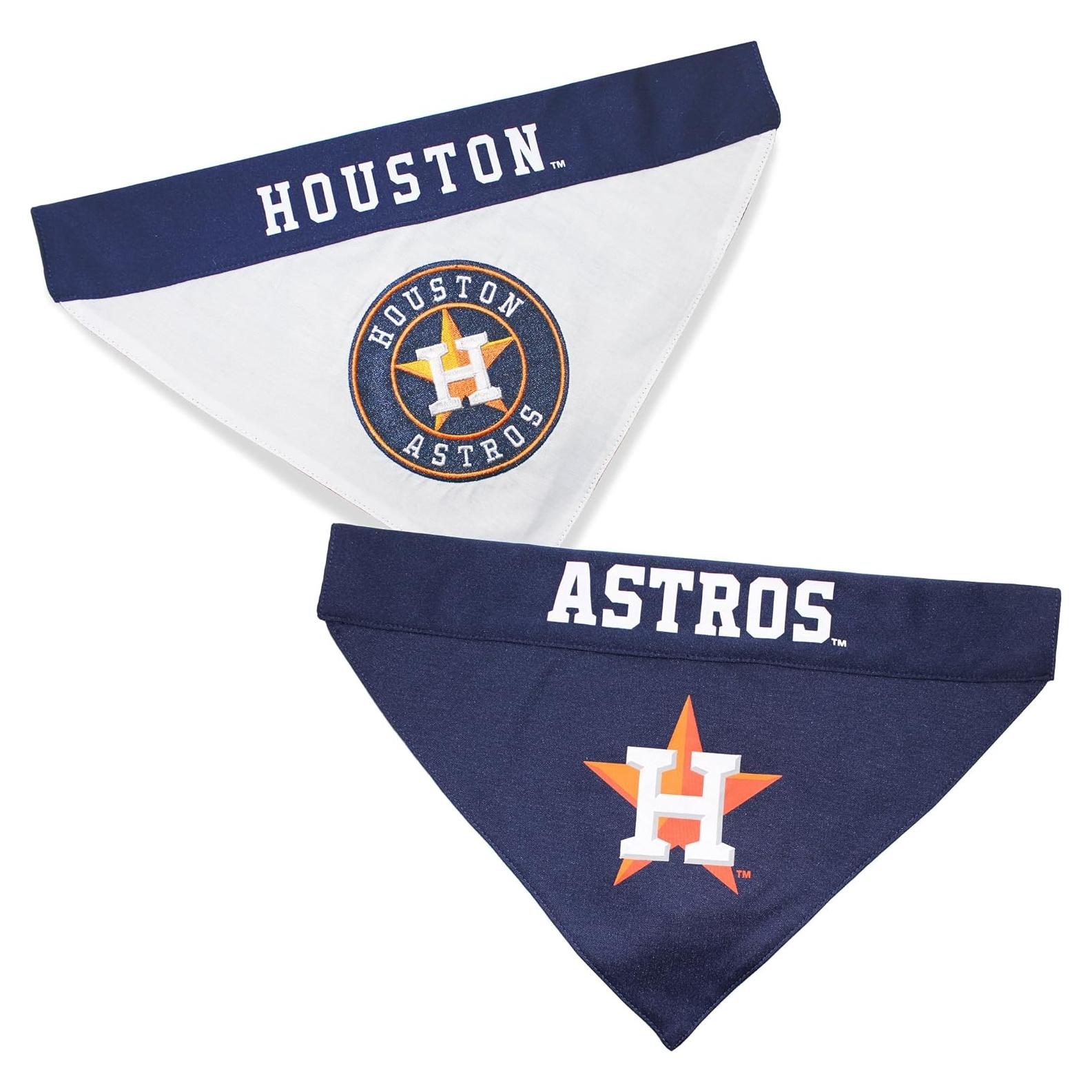 Bandana Reversible para Perros y Gatos Pets First Houston Astros XX-Large