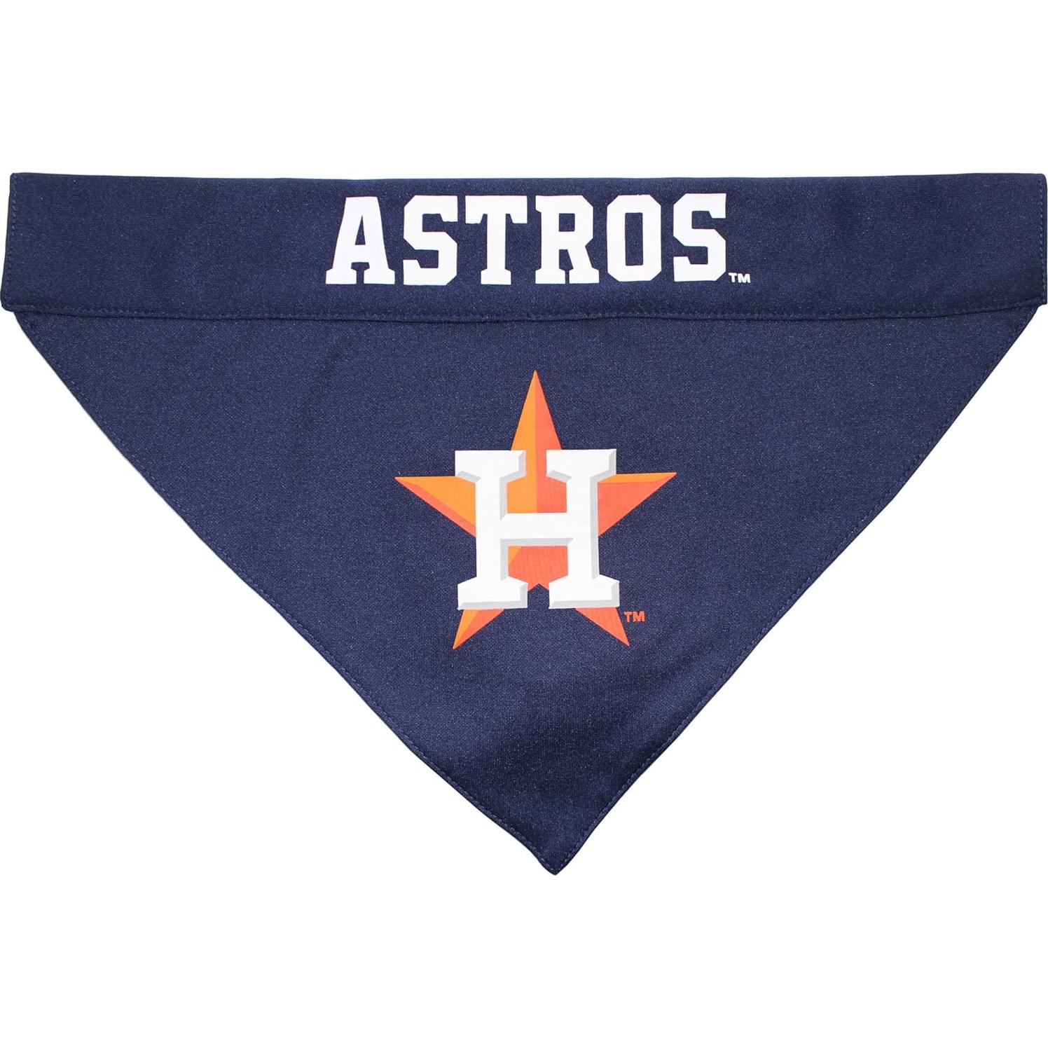Bandana Reversible para Perros y Gatos Pets First Houston Astros XX-Large