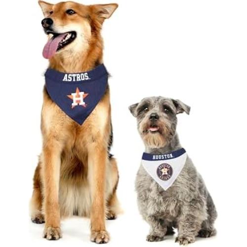 Bandana Reversible para Perros y Gatos Pets First Houston Astros XX-Large
