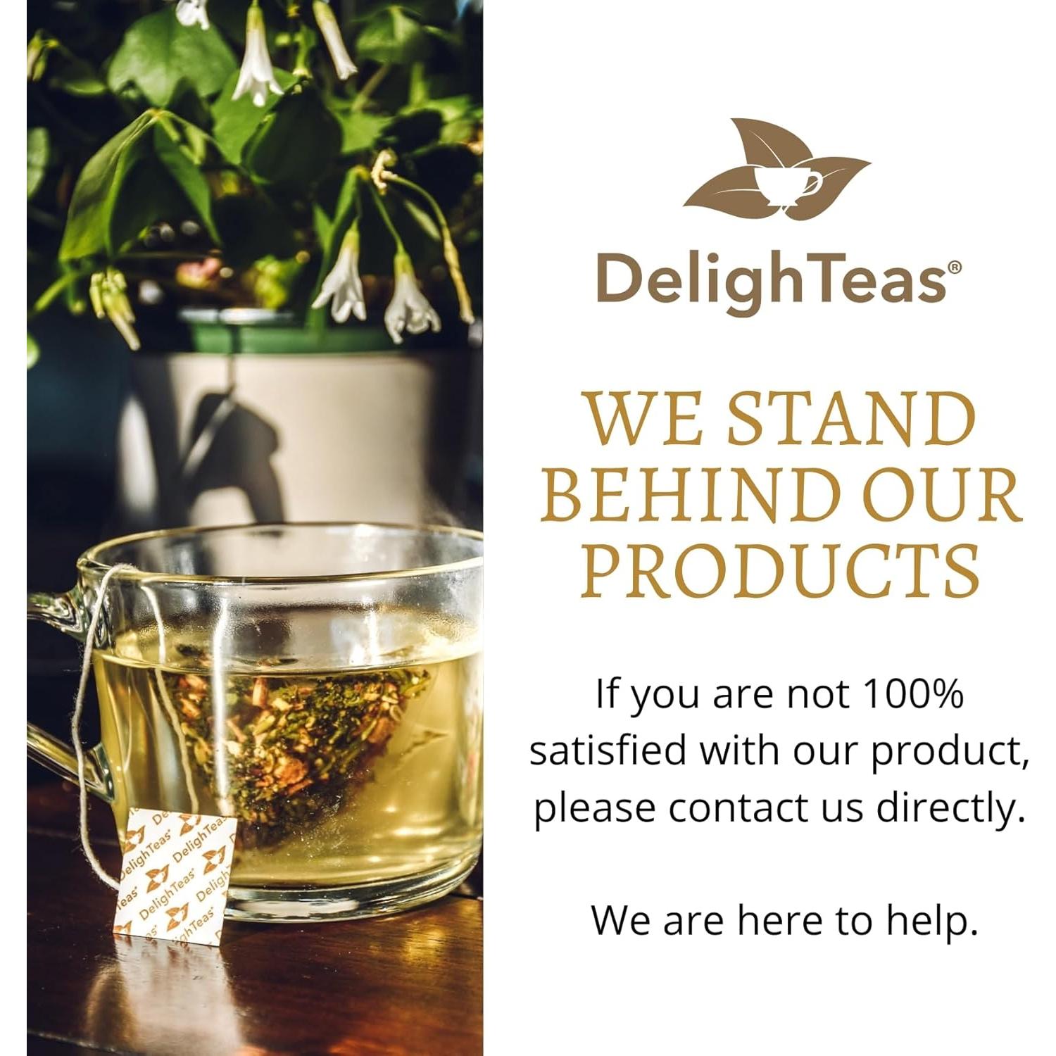 Té Detoxificador de Hígado DelighTeas - 30 Bolsitas Orgánicas