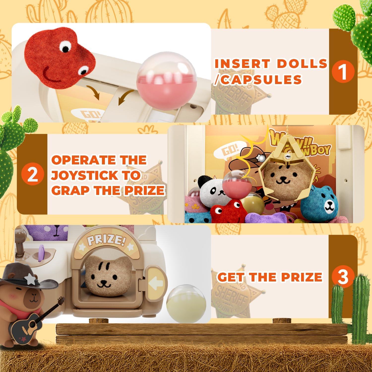 Mini Máquina de Garras Joyfox para Niños 1.37 kg, 23.5x18.5 cm