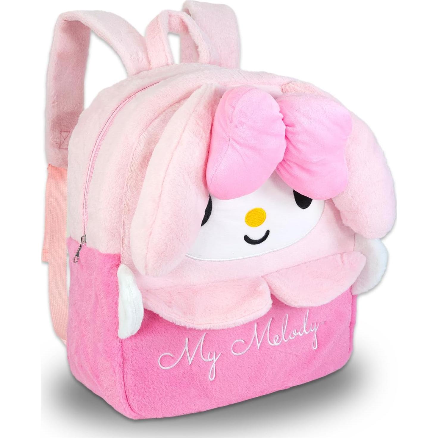 Mochila de Peluche My Melody Sanrio 38 cm con Stickers