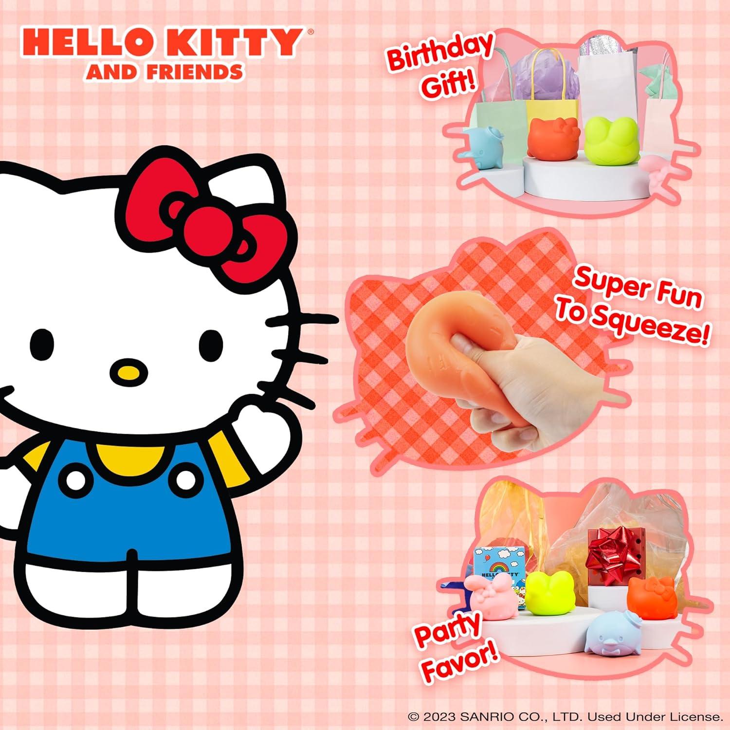 SquiSHU Hello Kitty y Amigos - Juguete Antiestrés Coleccionable