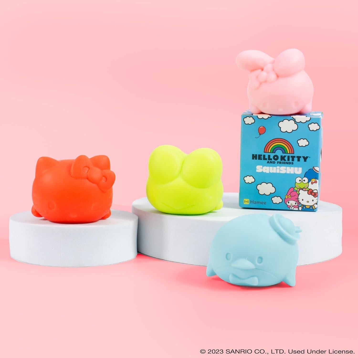 SquiSHU Hello Kitty y Amigos - Juguete Antiestrés Coleccionable