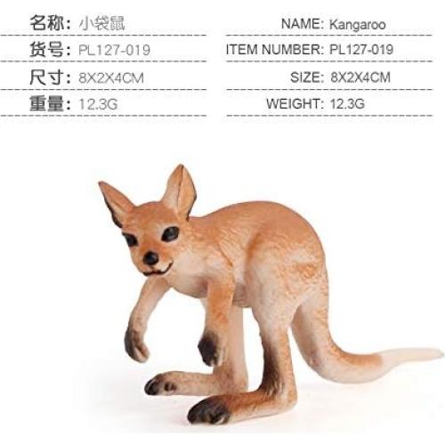 4 Figuras de Animales de Safari AUCOOMA Juguetes Educativos