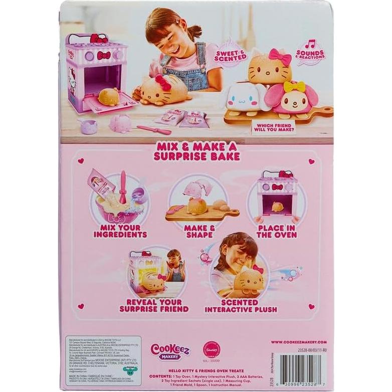Set de Juego de Horno Interactivo Cookeez Makery Hello Kitty