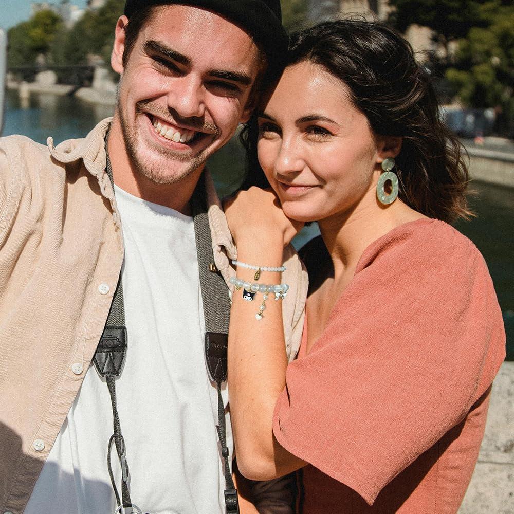 Pulseras Kawaii NIQIPOK de Cristal Elástico para Niños