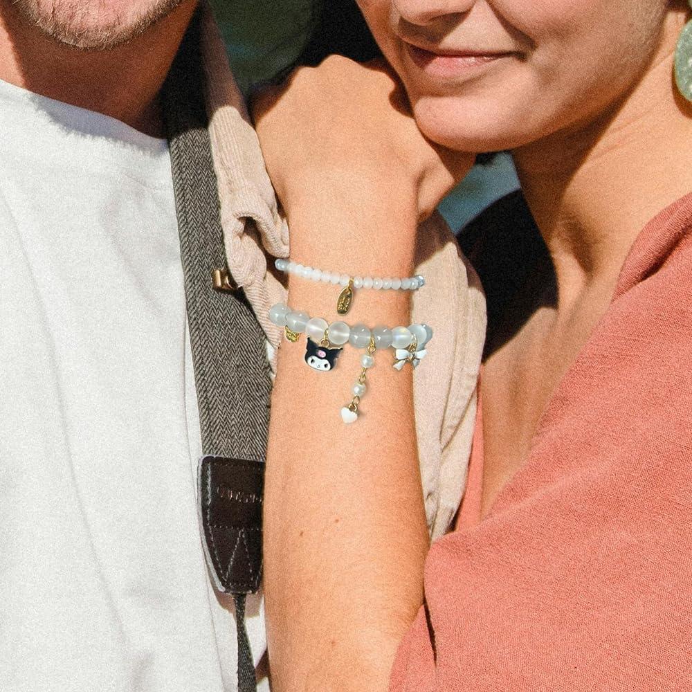 Pulseras Kawaii NIQIPOK de Cristal Elástico para Niños