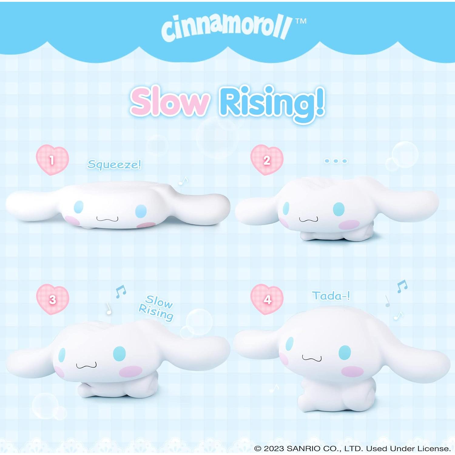 Bundle Squishy Cinnamoroll y Thumb Grips Hello Kitty Nintendo Switch