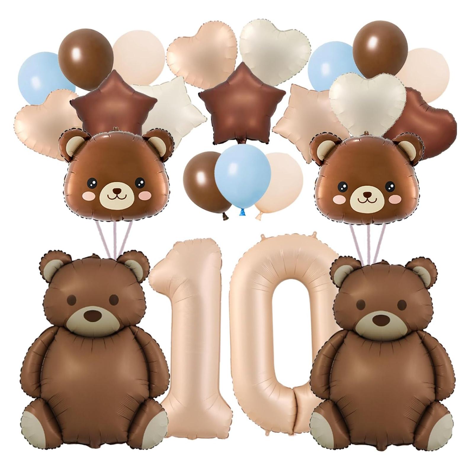 32 Piezas Globos de Oso Finypa 40 cm Decoración Fiesta
