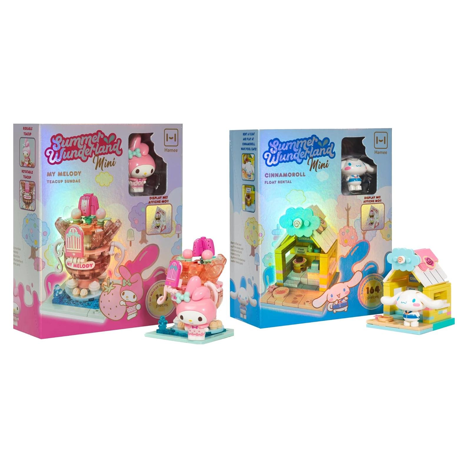 Set de Bloques de Construcción Sanrio My Melody y Cinnamoroll