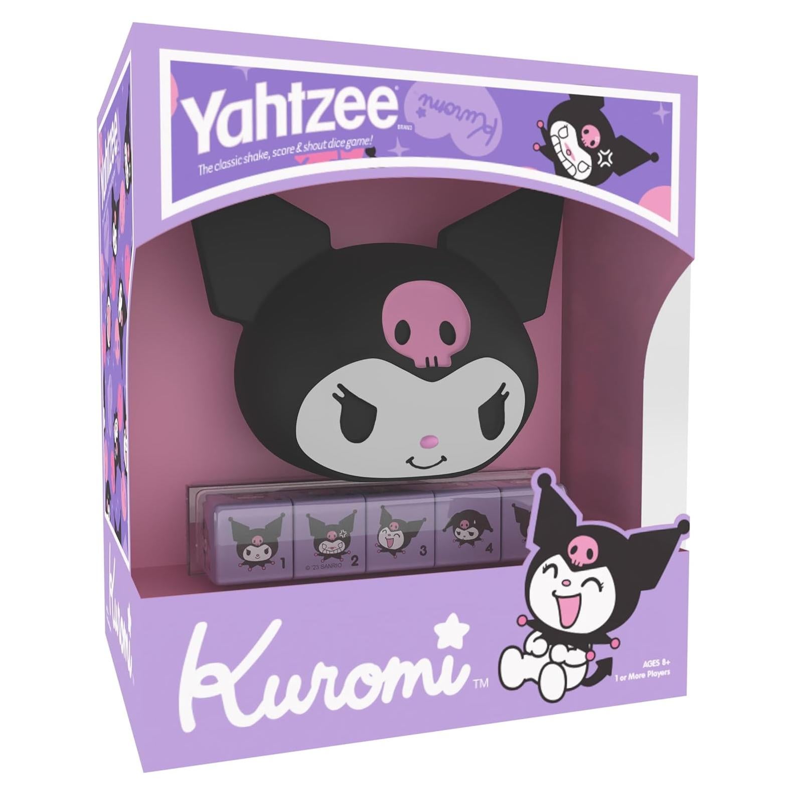 Juego de Dados YAHTZEE Kuromi - Taza y Dados Personalizados