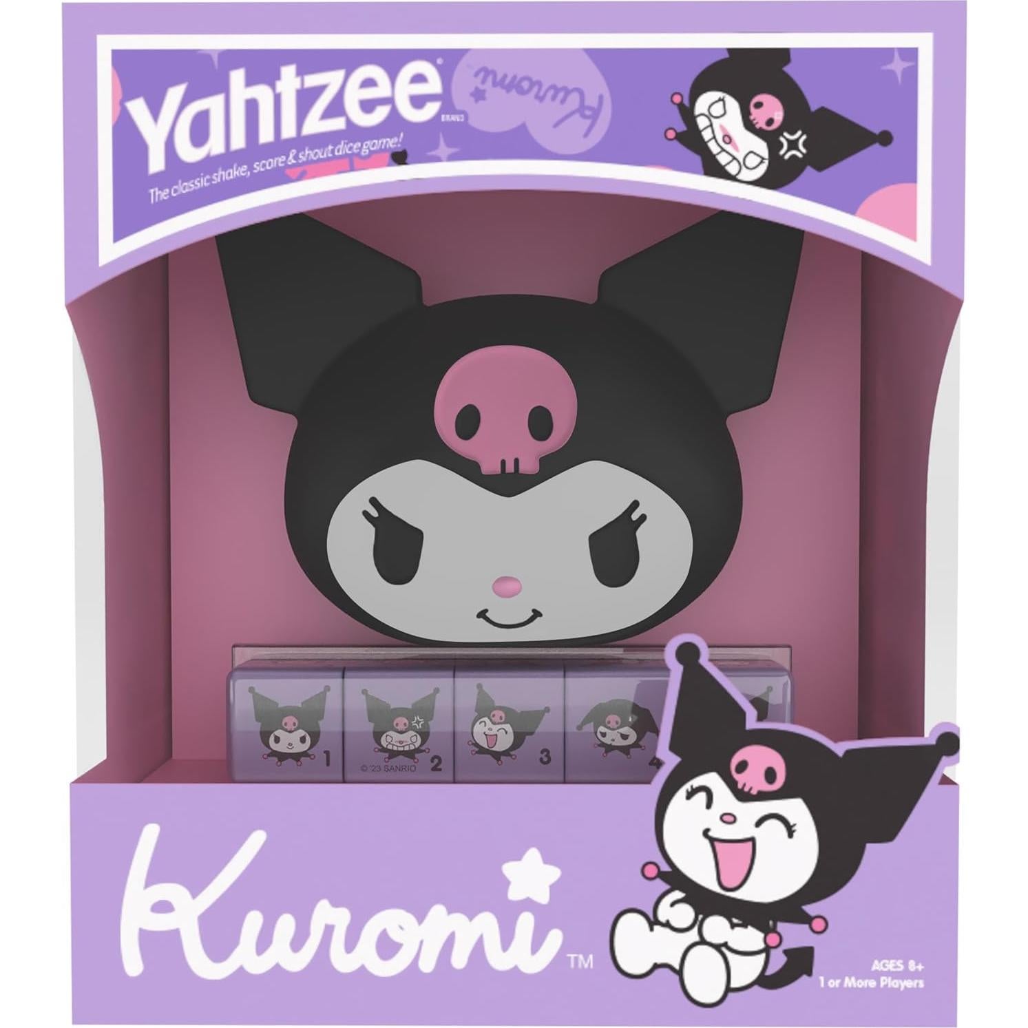 Juego de Dados YAHTZEE Kuromi - Taza y Dados Personalizados