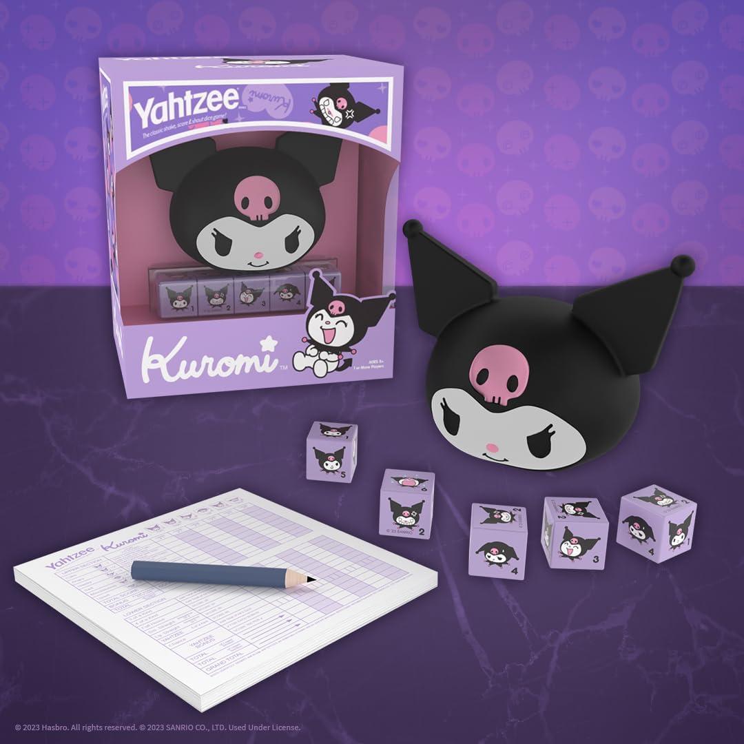 Juego de Dados YAHTZEE Kuromi - Taza y Dados Personalizados
