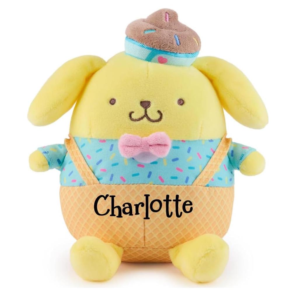 Peluche Pompompurin Personalizado GUND 15 cm Licencia Oficial
