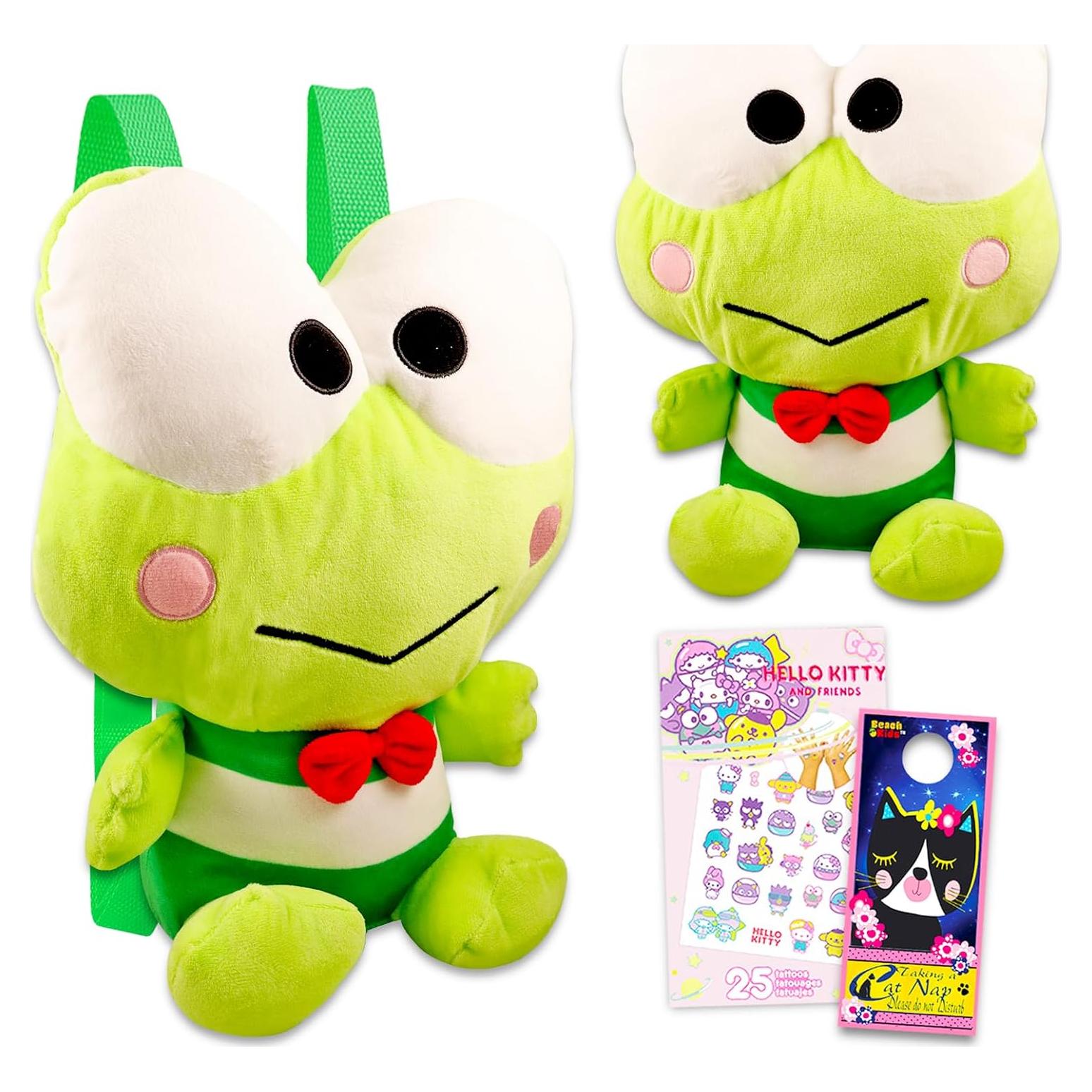 Conjunto de Peluches Keroppi y Amigos Hello Kitty 35.56 cm