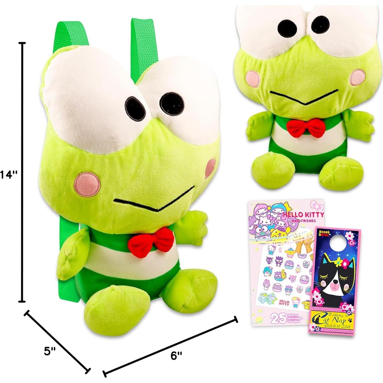 Conjunto de Peluches Keroppi y Amigos Hello Kitty 35.56 cm