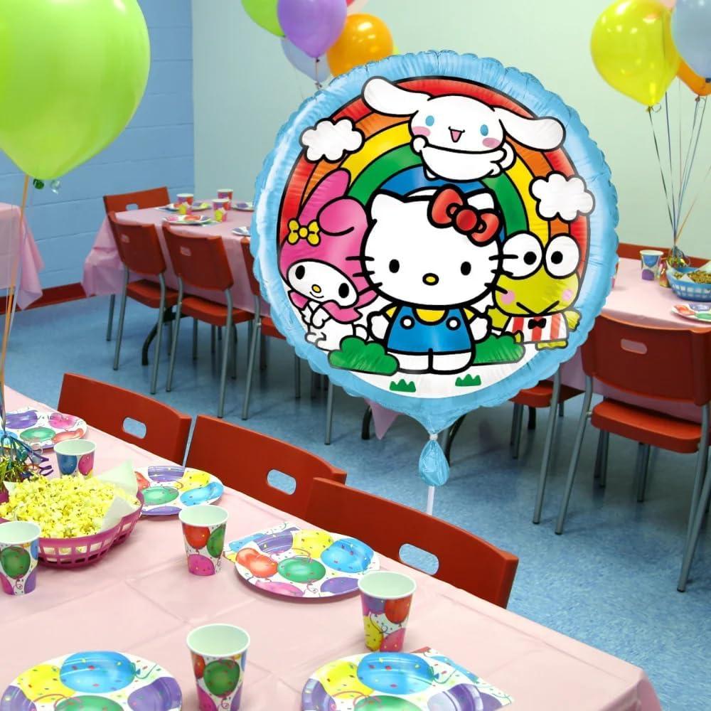 Globo de Foil Redondo Hello Kitty 45.72 cm - Decoración Fiesta