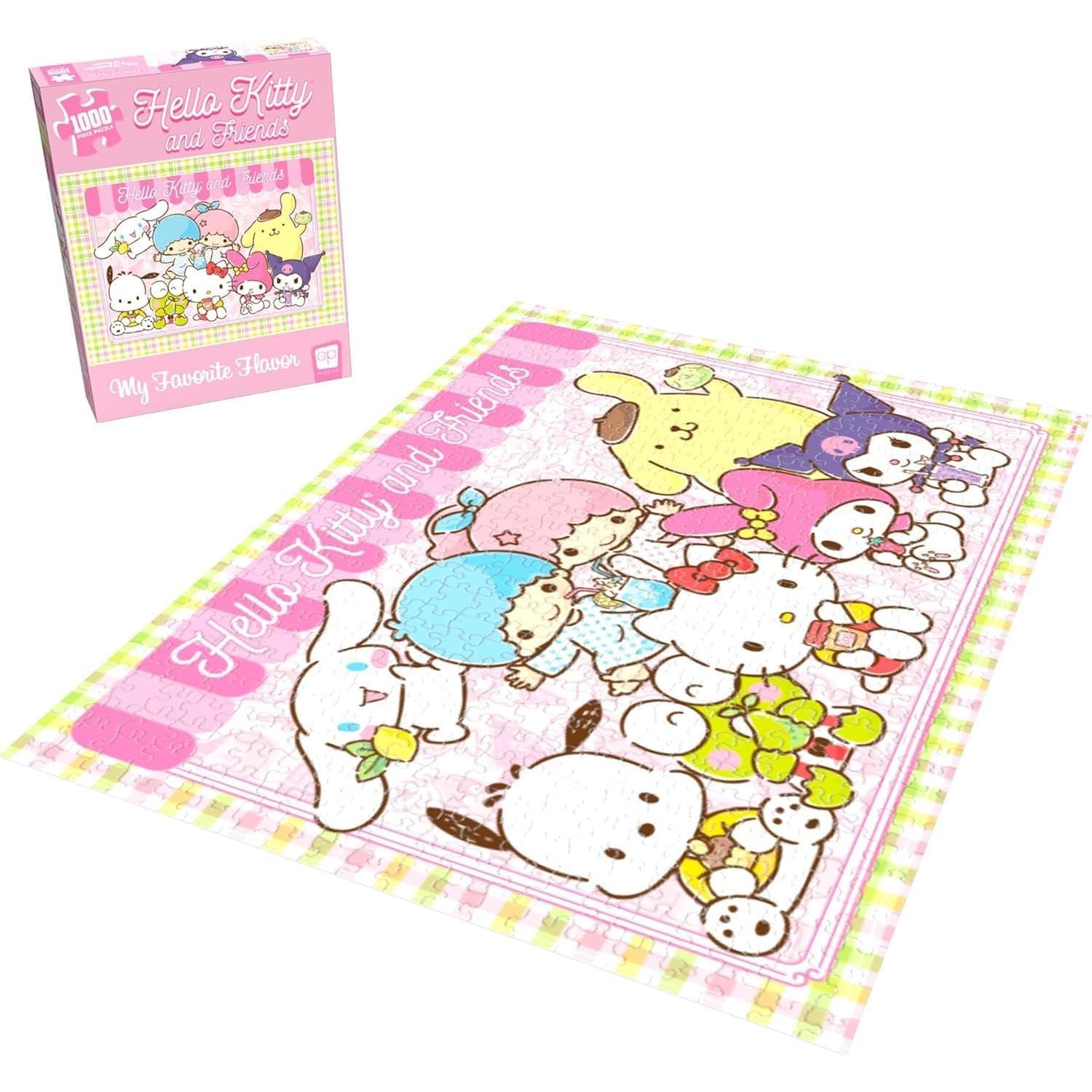 Rompecabezas Hello Kitty y Amigos 1000 Piezas 48.3x68.6cm