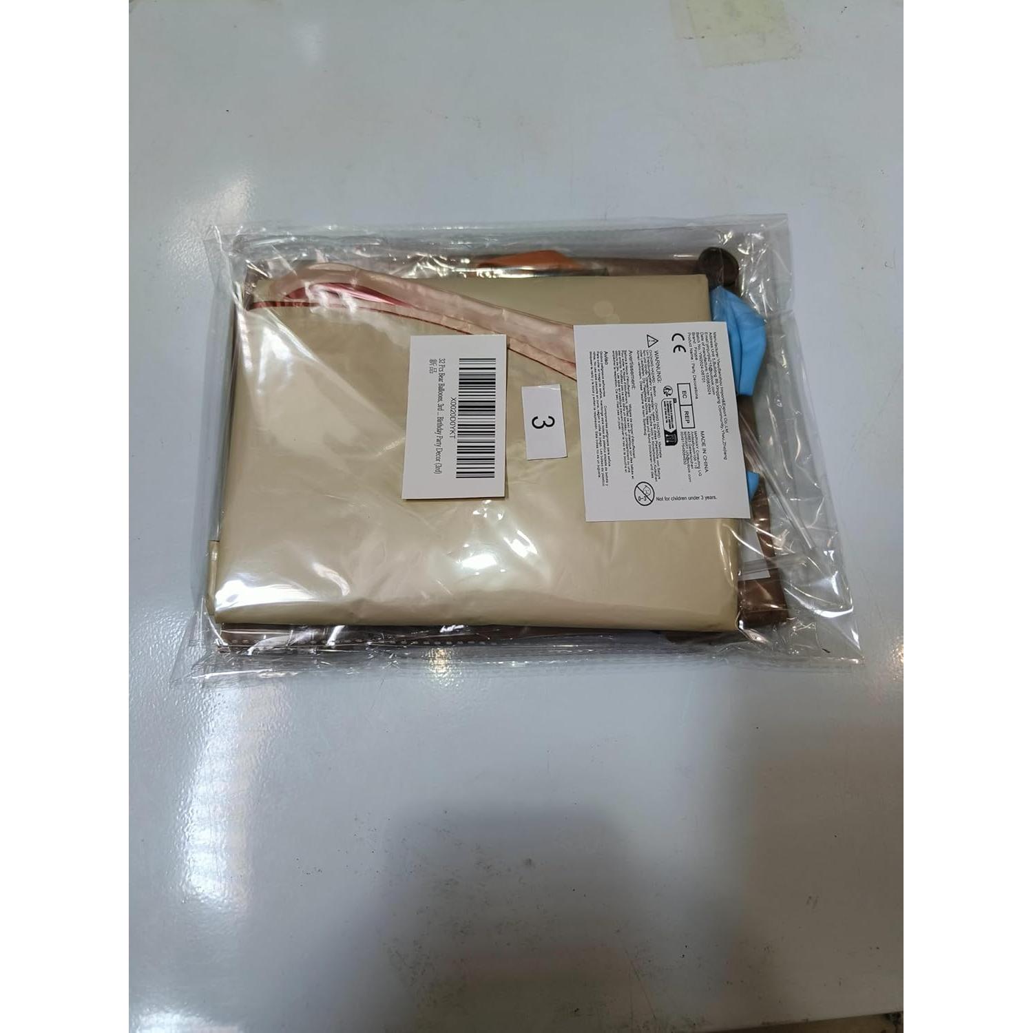 32 Pzs Globos Oso Finypa 3 Años 101,6 cm Decoración Fiesta