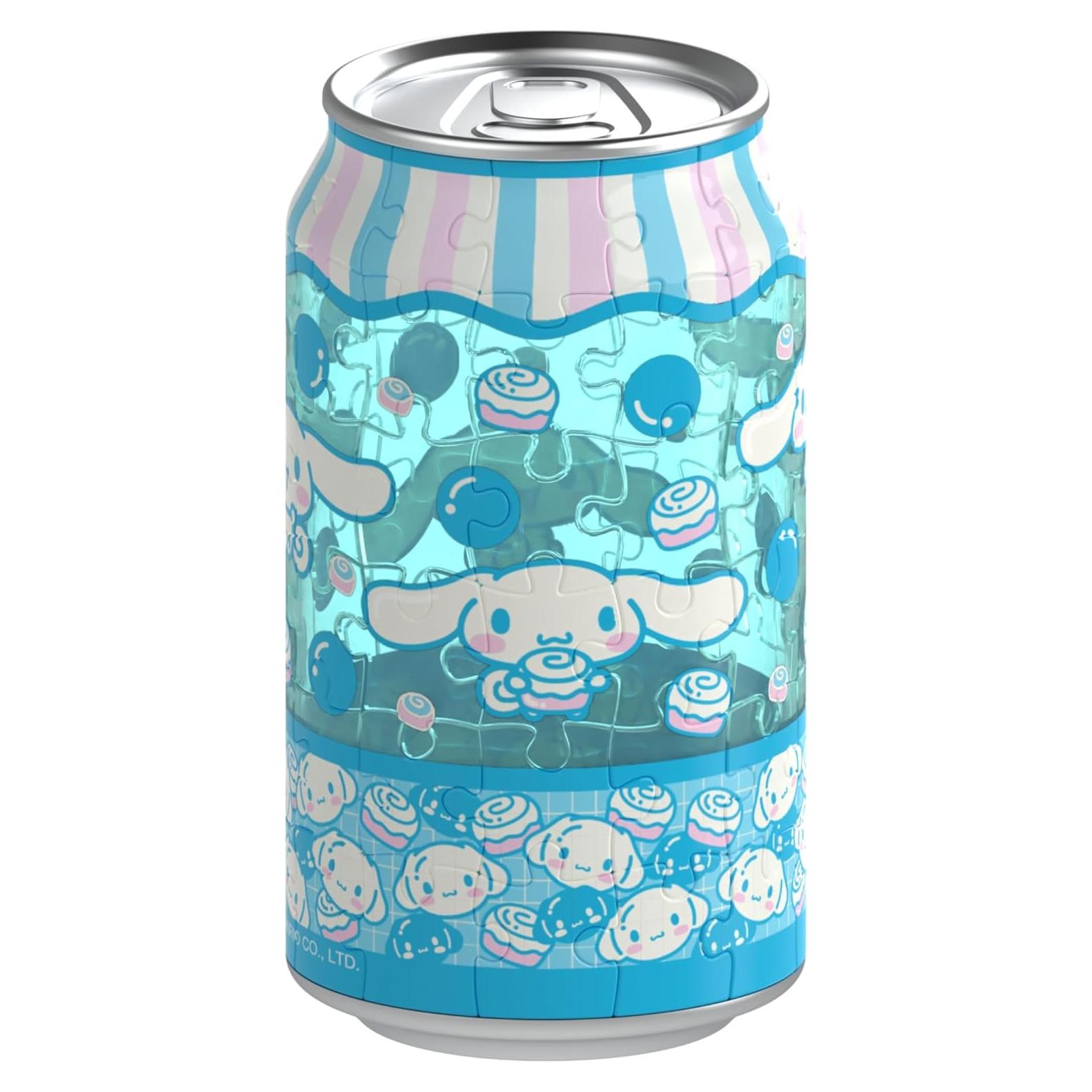 Rompecabezas 3D de Lata de Soda Hands Craft Cinnamoroll 72 Piezas