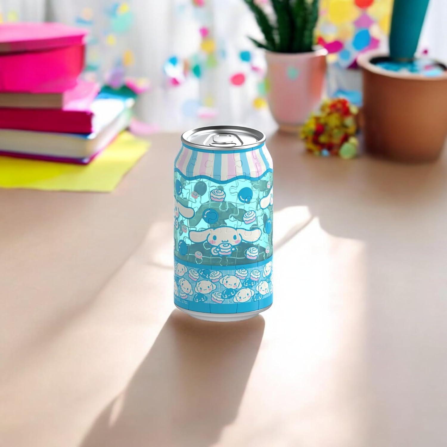 Rompecabezas 3D de Lata de Soda Hands Craft Cinnamoroll 72 Piezas