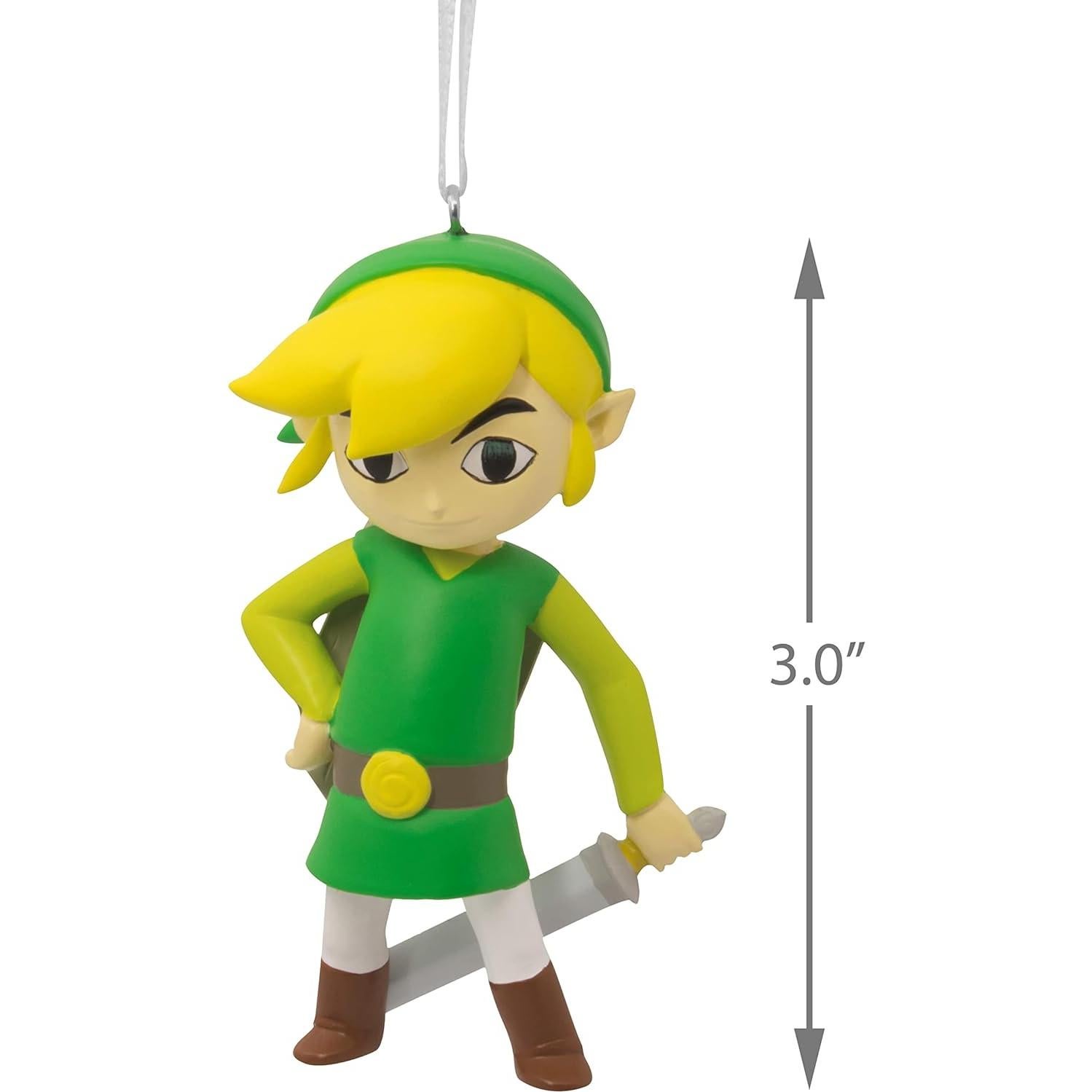 Adorno de Navidad Hallmark Link La Leyenda de Zelda 5.08 cm