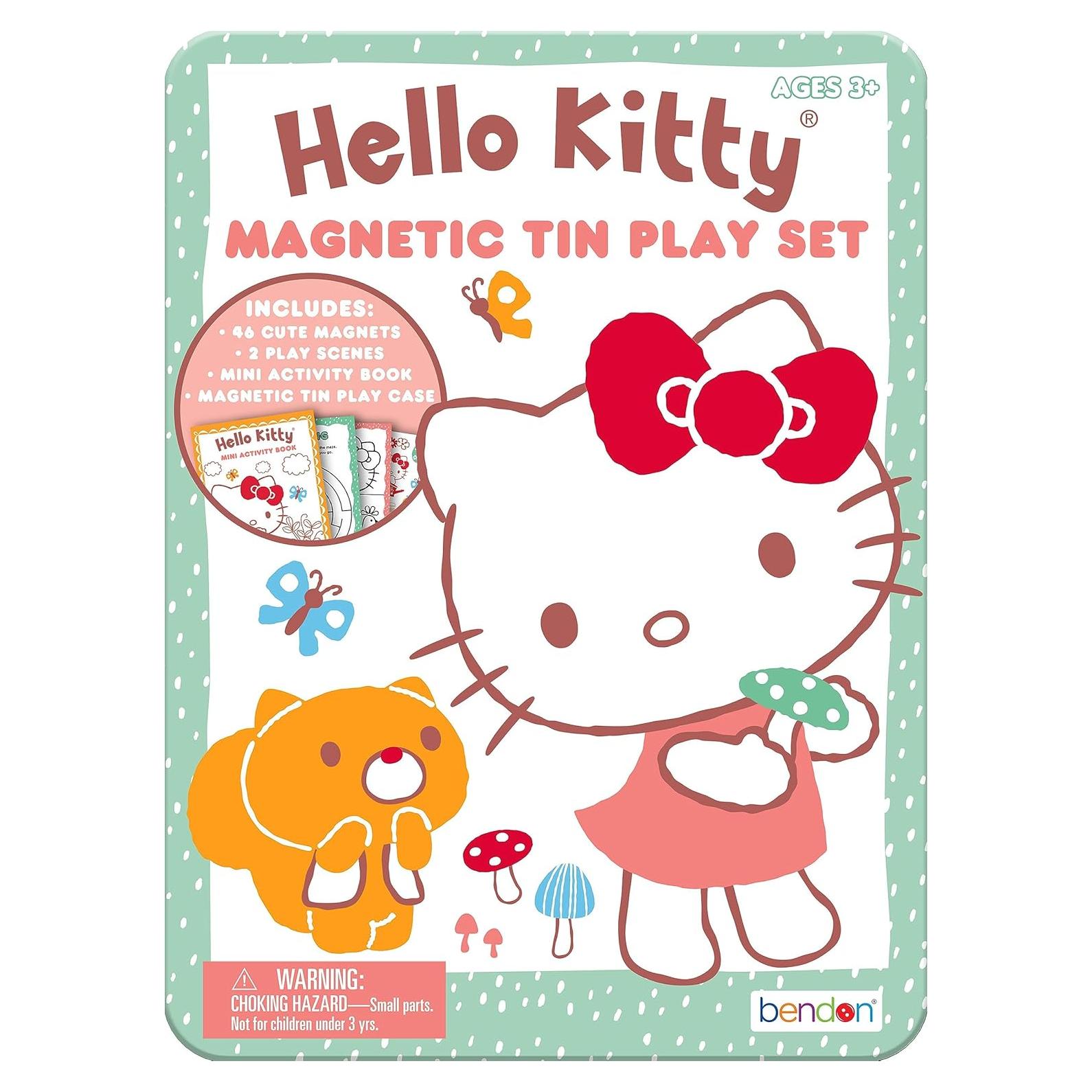 Kit de Juego Magnético Hello Kitty Bendon 59089 - 2 Hojas de Imanes