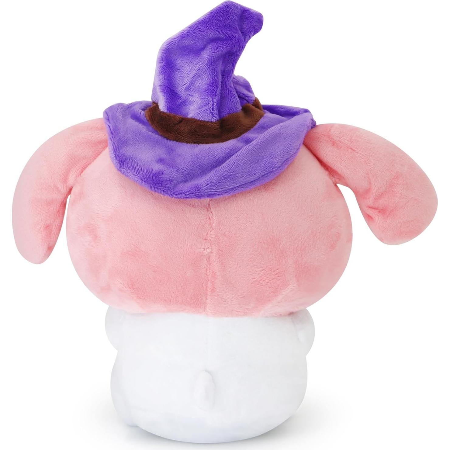 Peluche de Gato de Halloween Ahlsense 19.81 cm Rosa con Sombrero