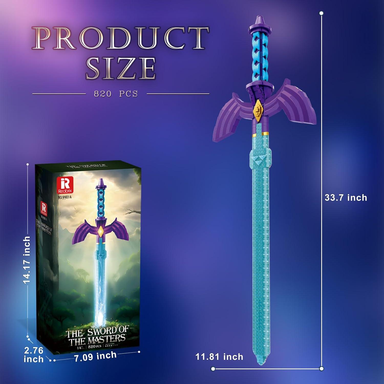 Conjunto de Construcción Espada de los Maestros 99014 - 820 Piezas