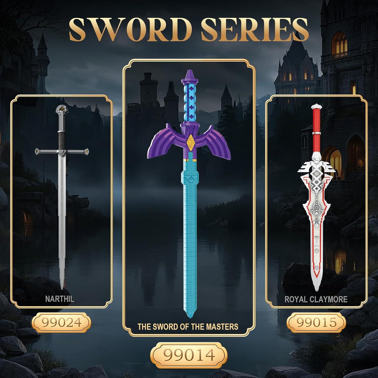 Conjunto de Construcción Espada de los Maestros 99014 - 820 Piezas